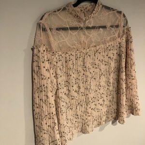 Moon River Pleated Blouse